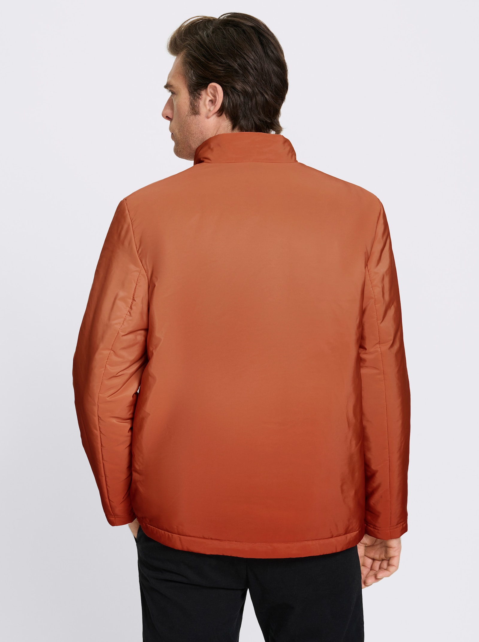 Catamaran Longjacke mit Farbverlauf, für kalte Tage - rostrot