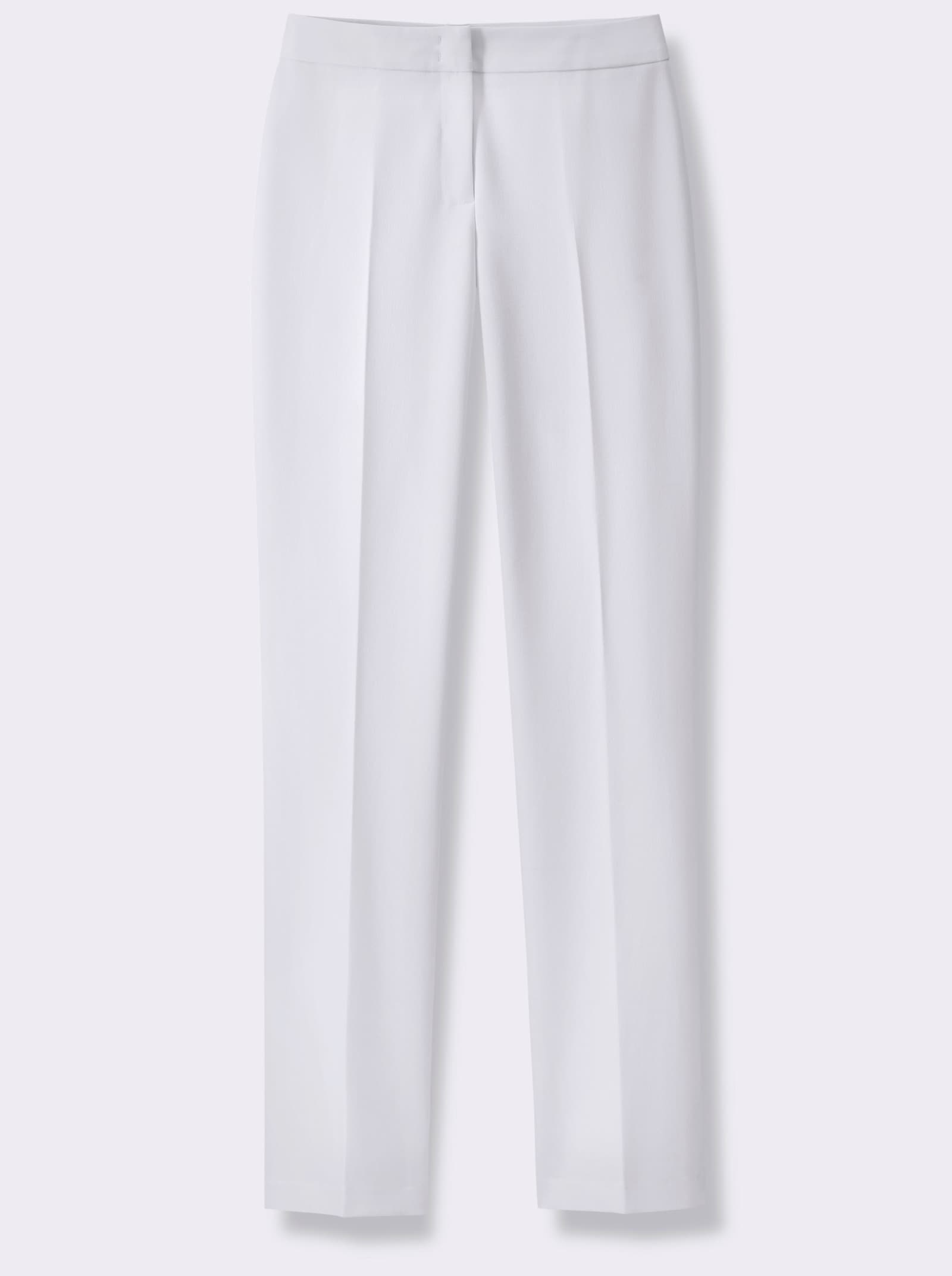 Hose mit weitem Bein - weiß