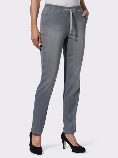Cosma Jeans in elastischer Qualität - grau-denim