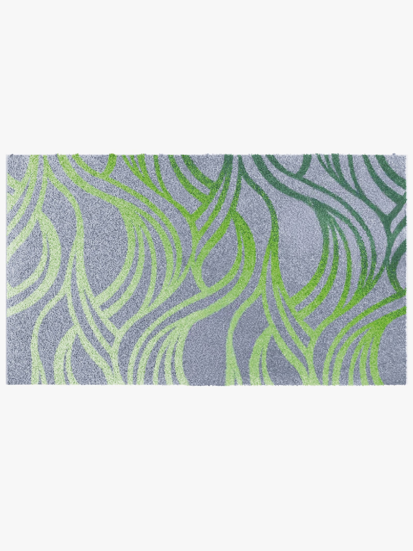 Grund Badematte - grün-grau