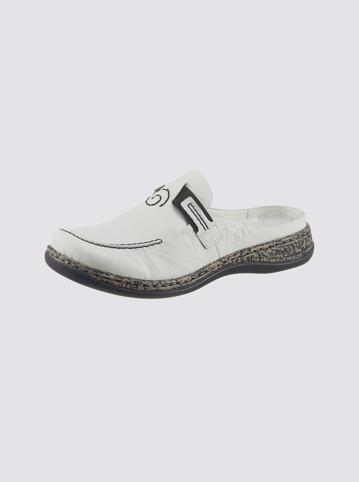 Rieker Slippers - wit