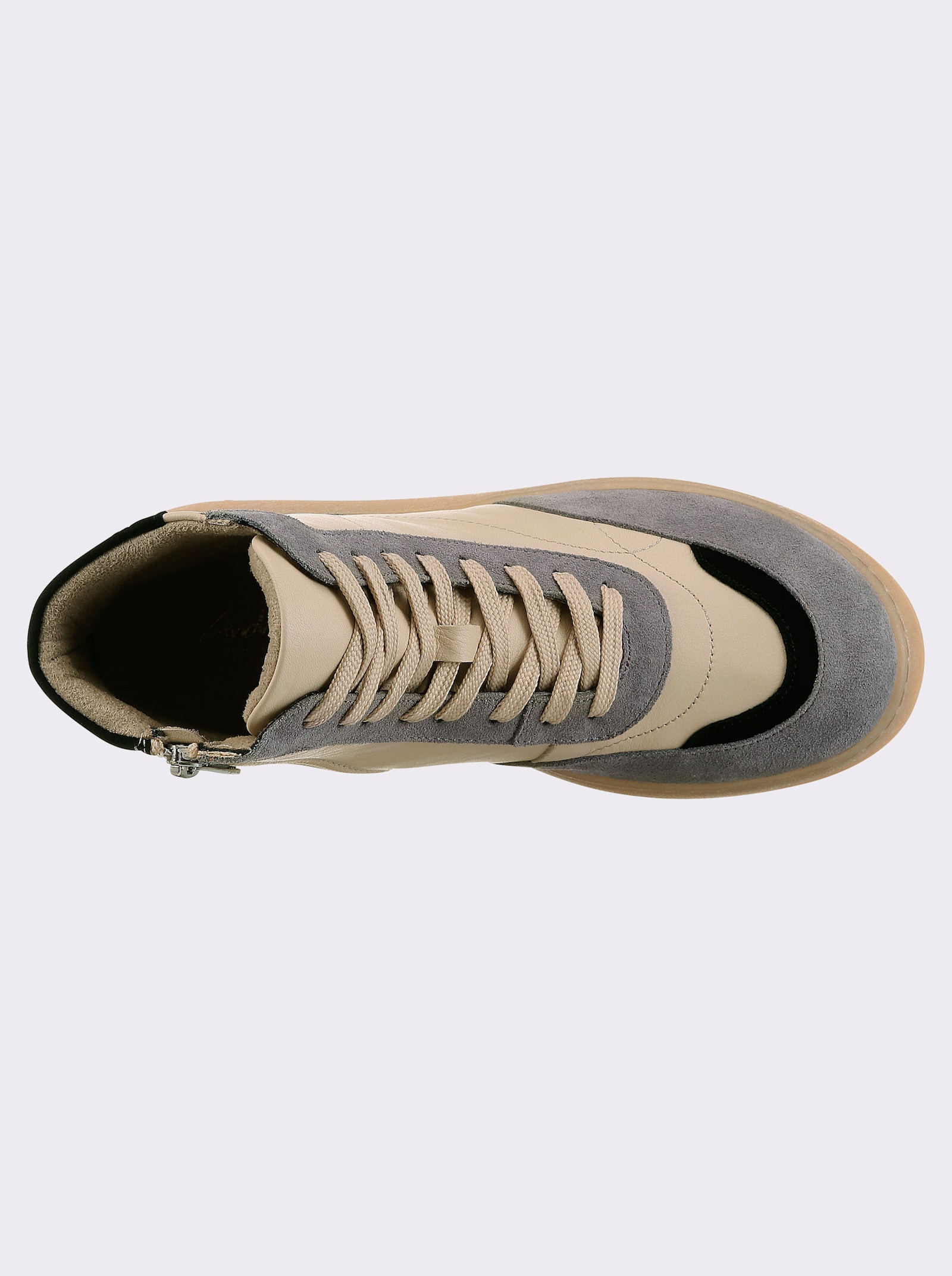 Andrea Conti Sneaker - creme-grau