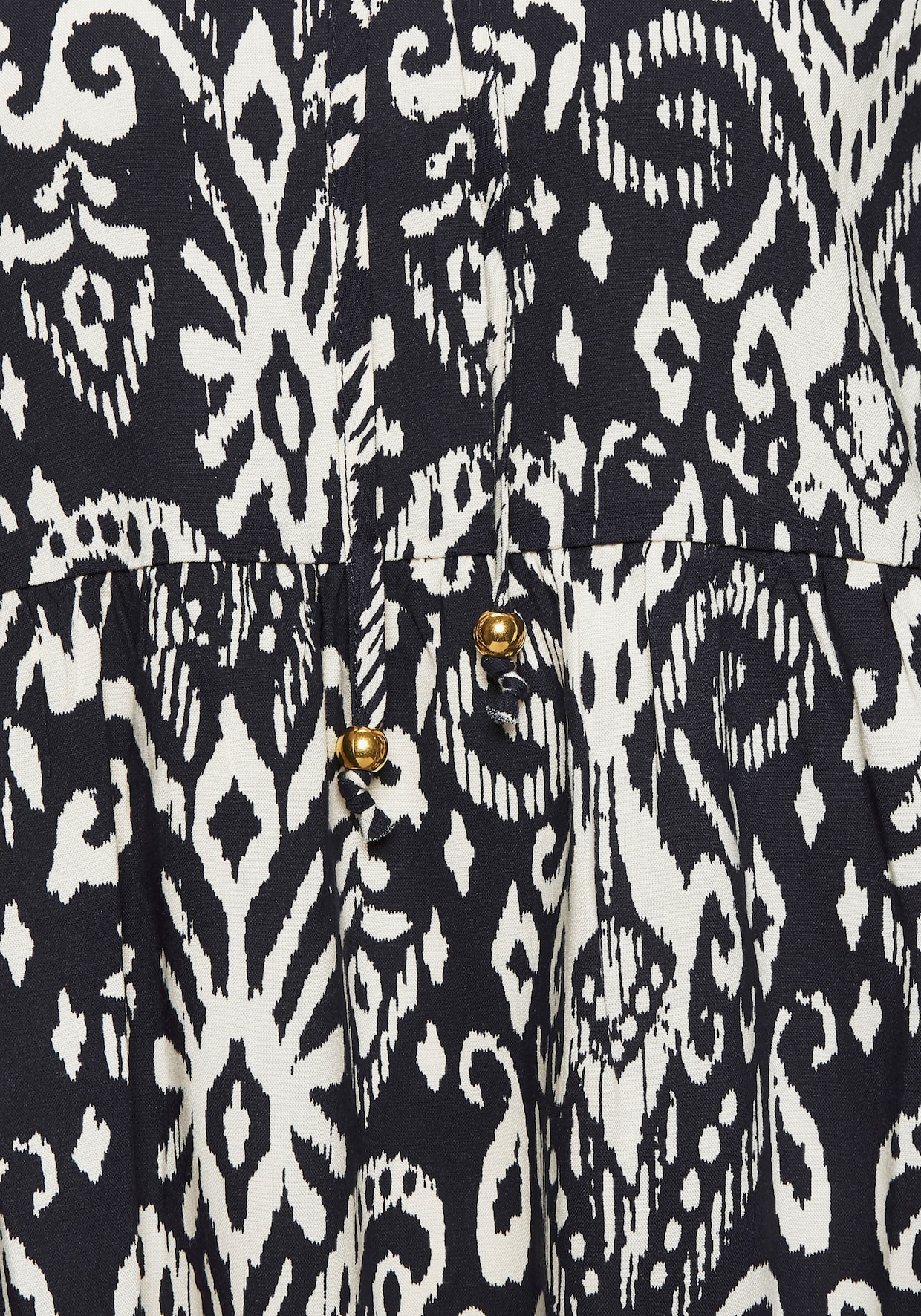 Vivance Blouse met lange mouwen - marine/beige bedrukt