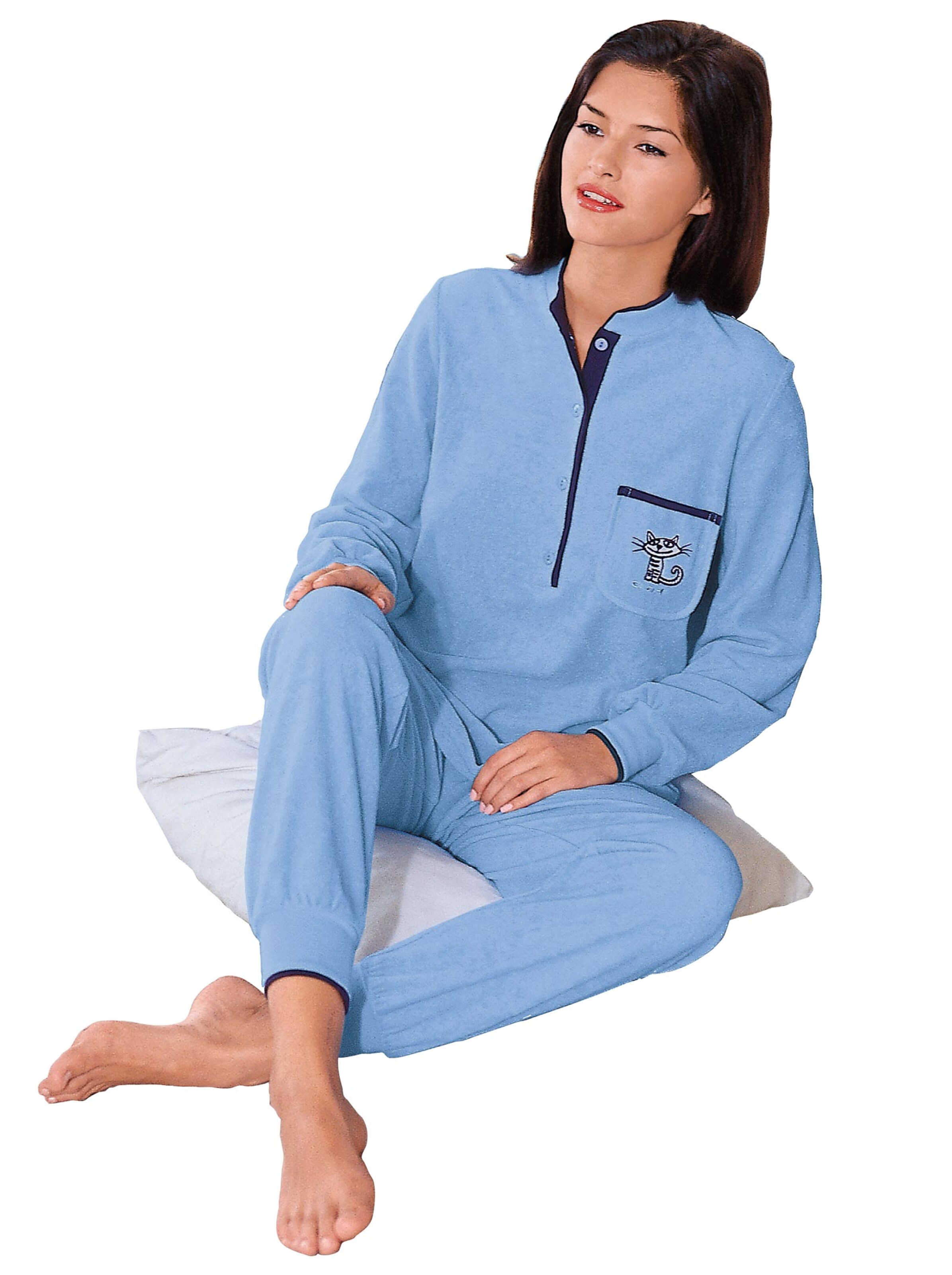 Schlafanzug - hellblau