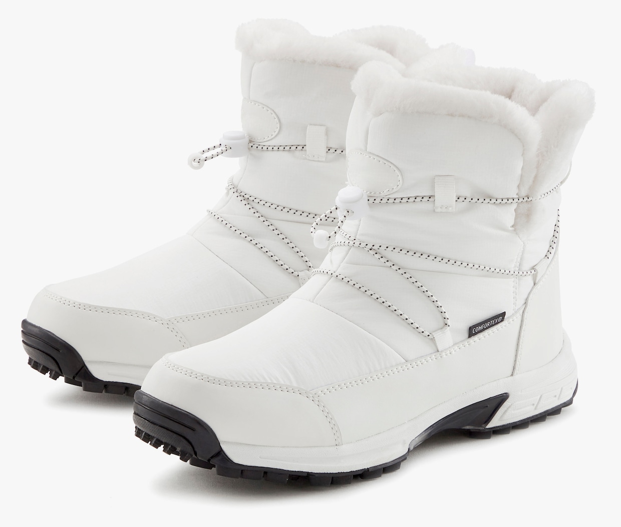 LASCANA Stiefelette - weiß