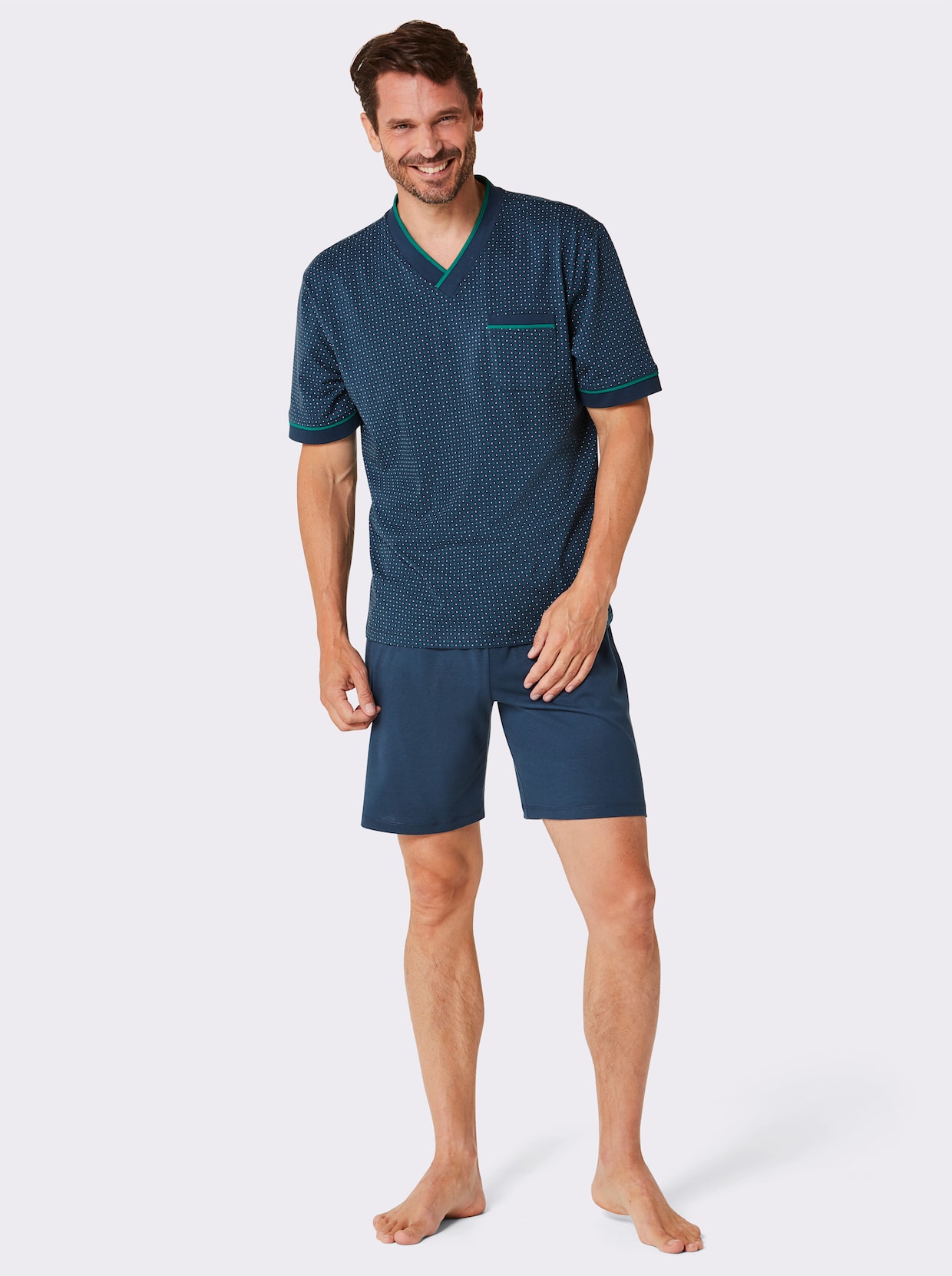 KINGsCLUB Shortama - donkerblauw