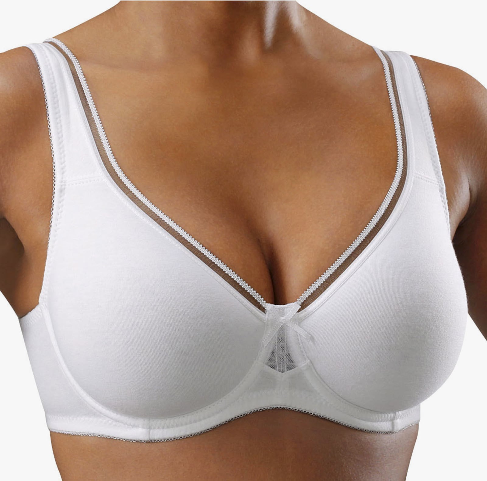 petite fleur Minimizer-BH - mint+weiß