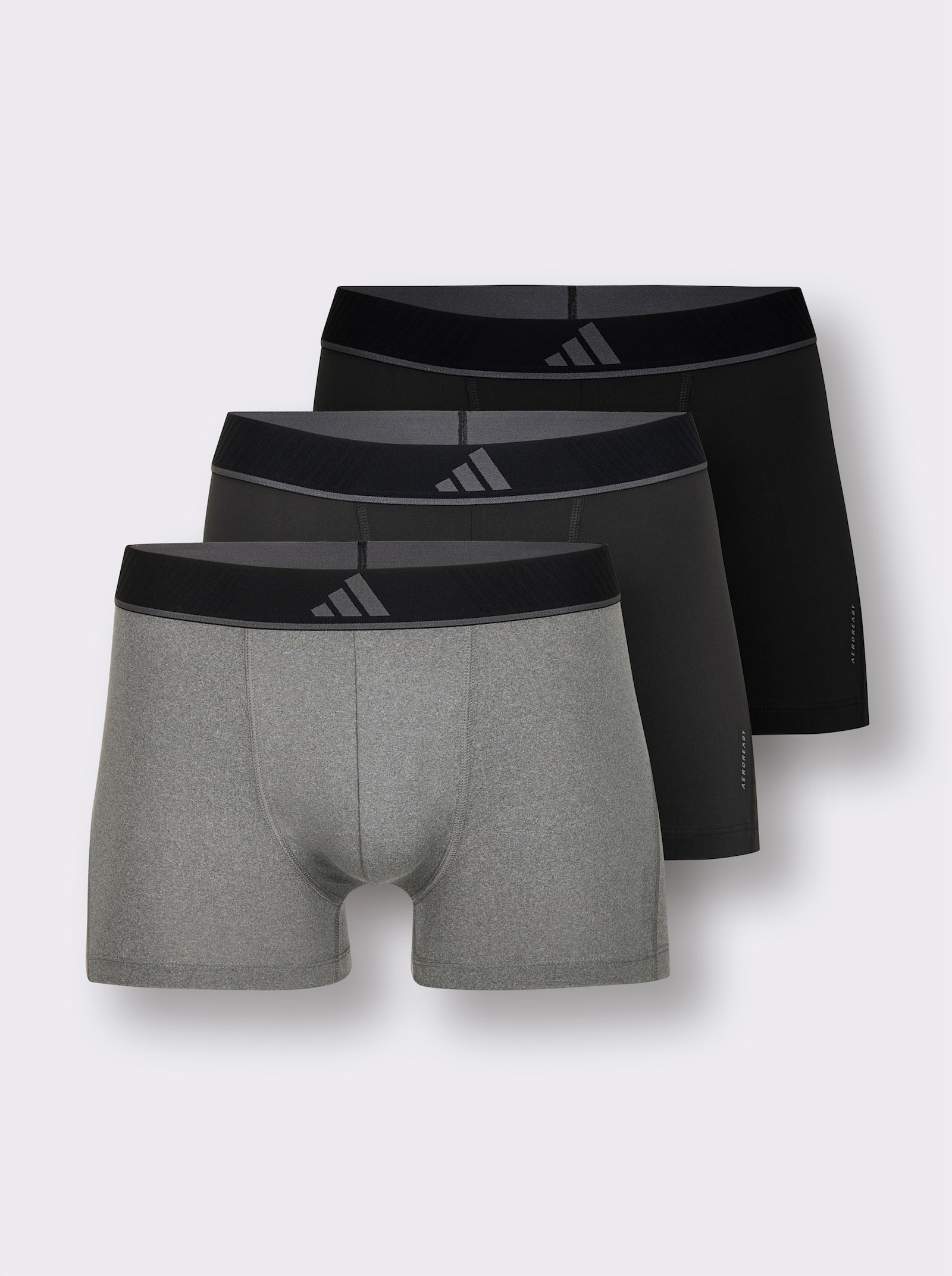Adidas Broek - zwart + grijs + antraciet