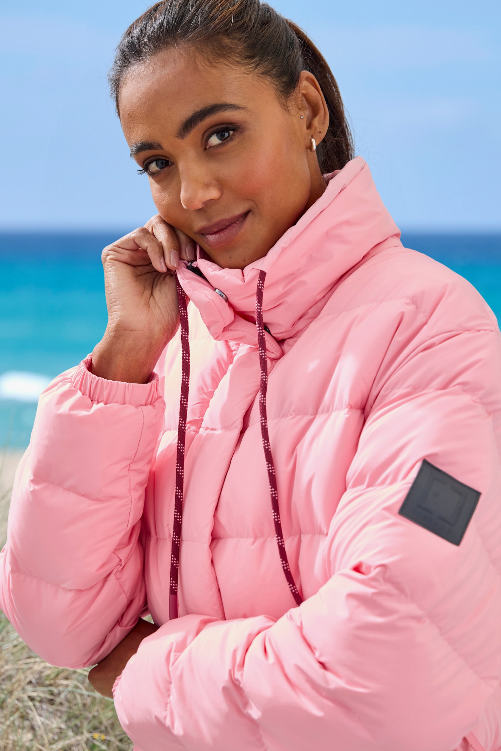 Elbsand Steppjacke - rosa