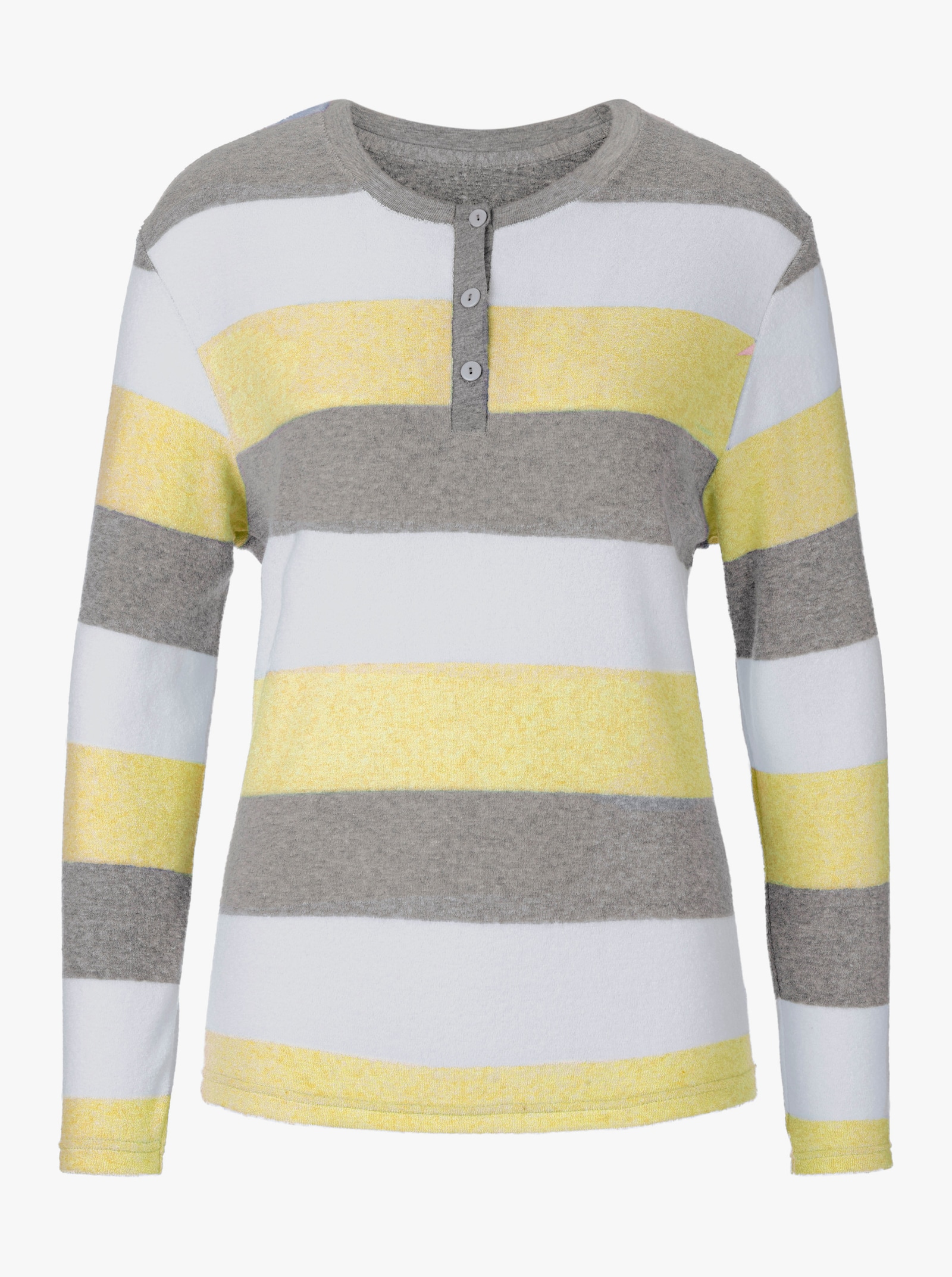 Normann Schlafanzug - gelb-grau-meliert