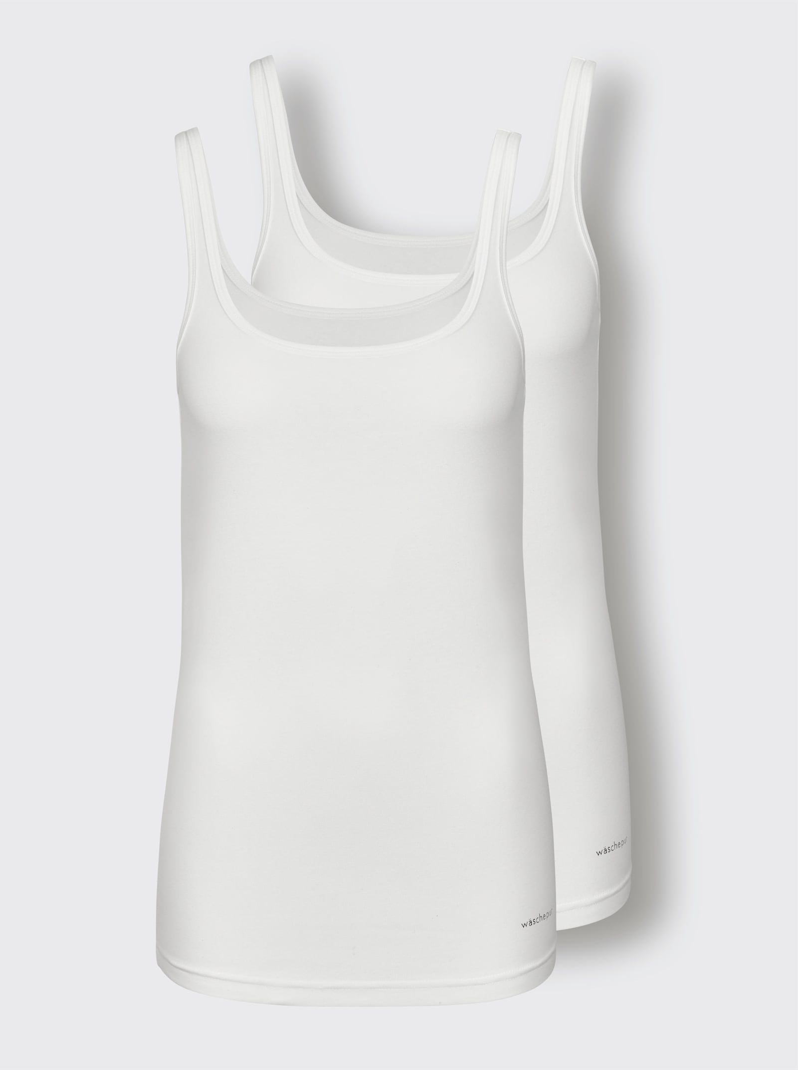 wäschepur Linne - vit