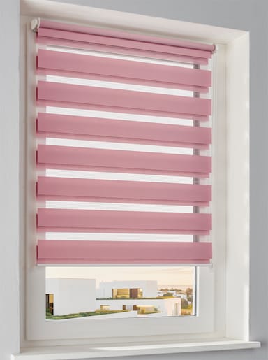 heine home Doppelrollo - mauve