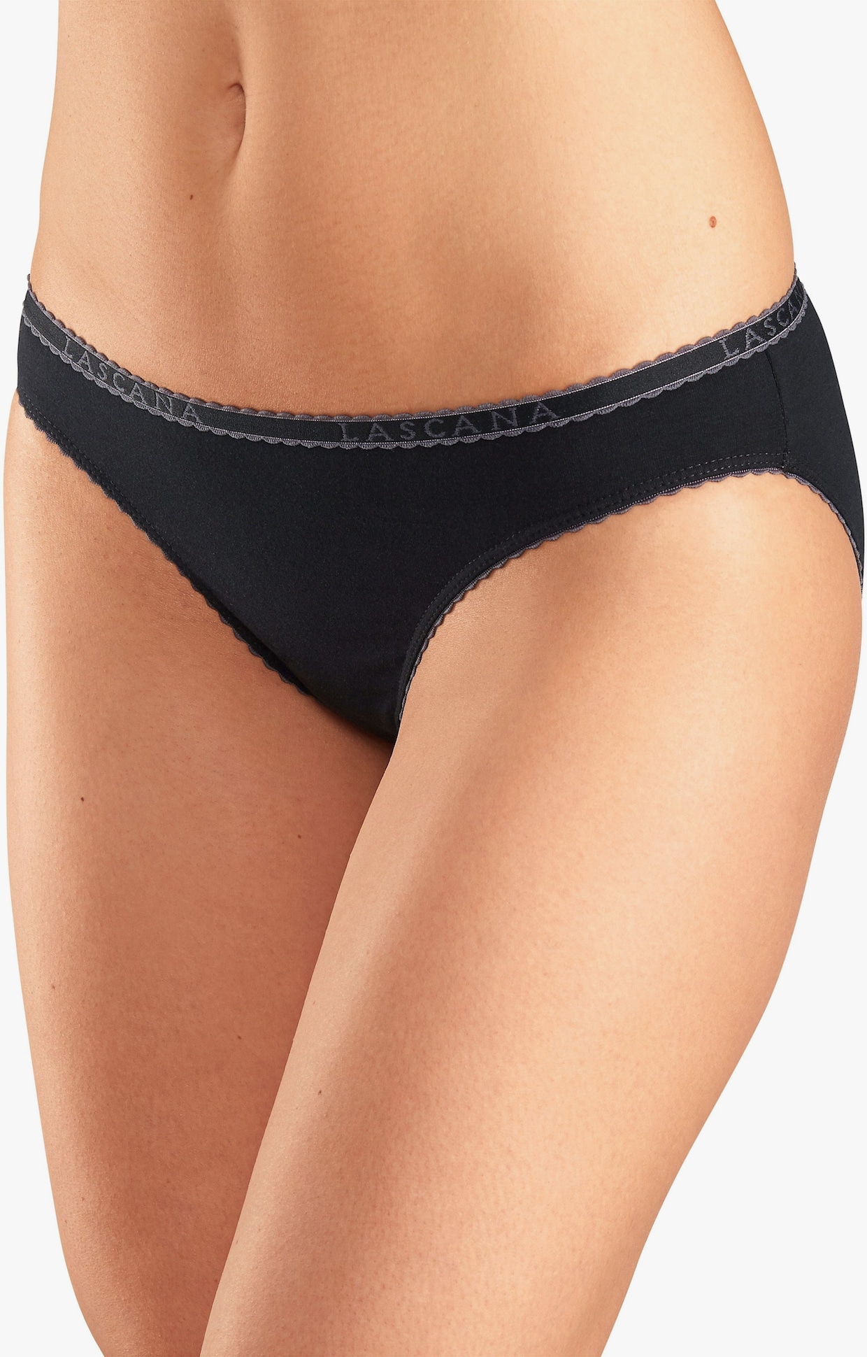 LASCANA Slip - noir / anthracite