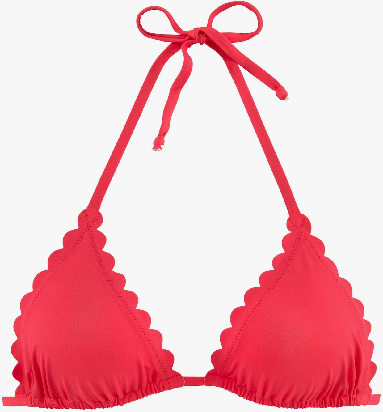 LASCANA Haut de bikini triangle - rouge