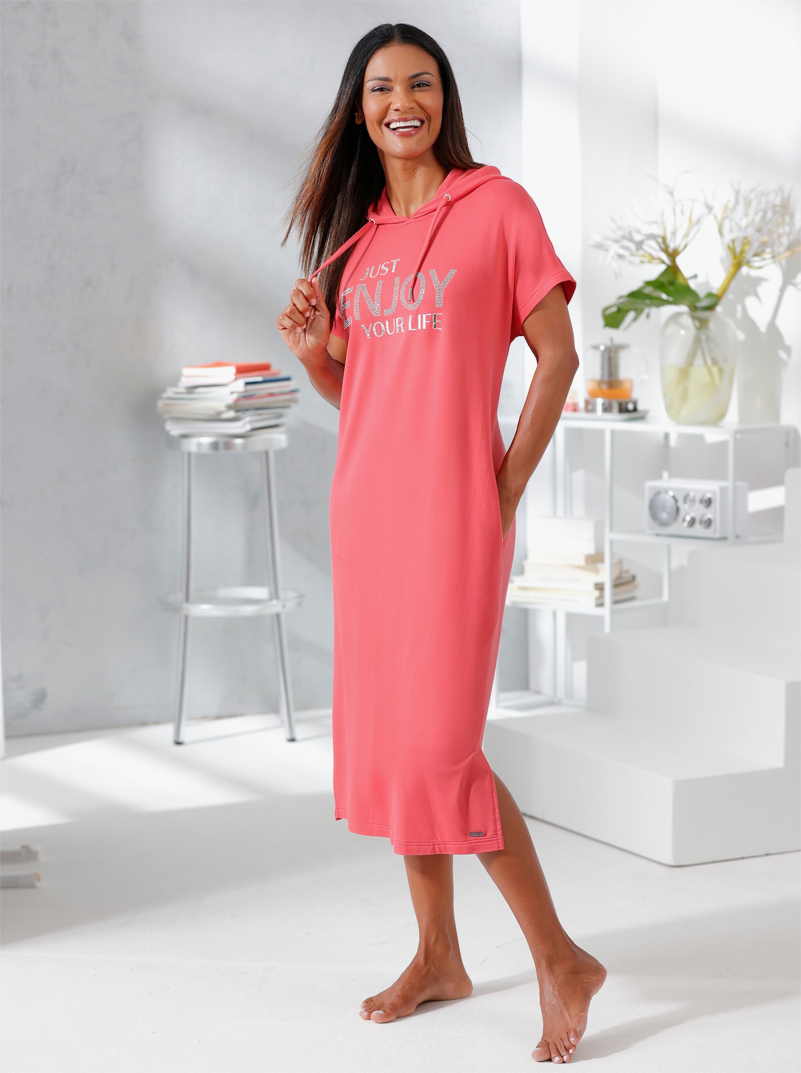 feel good Kleid - grapefruit