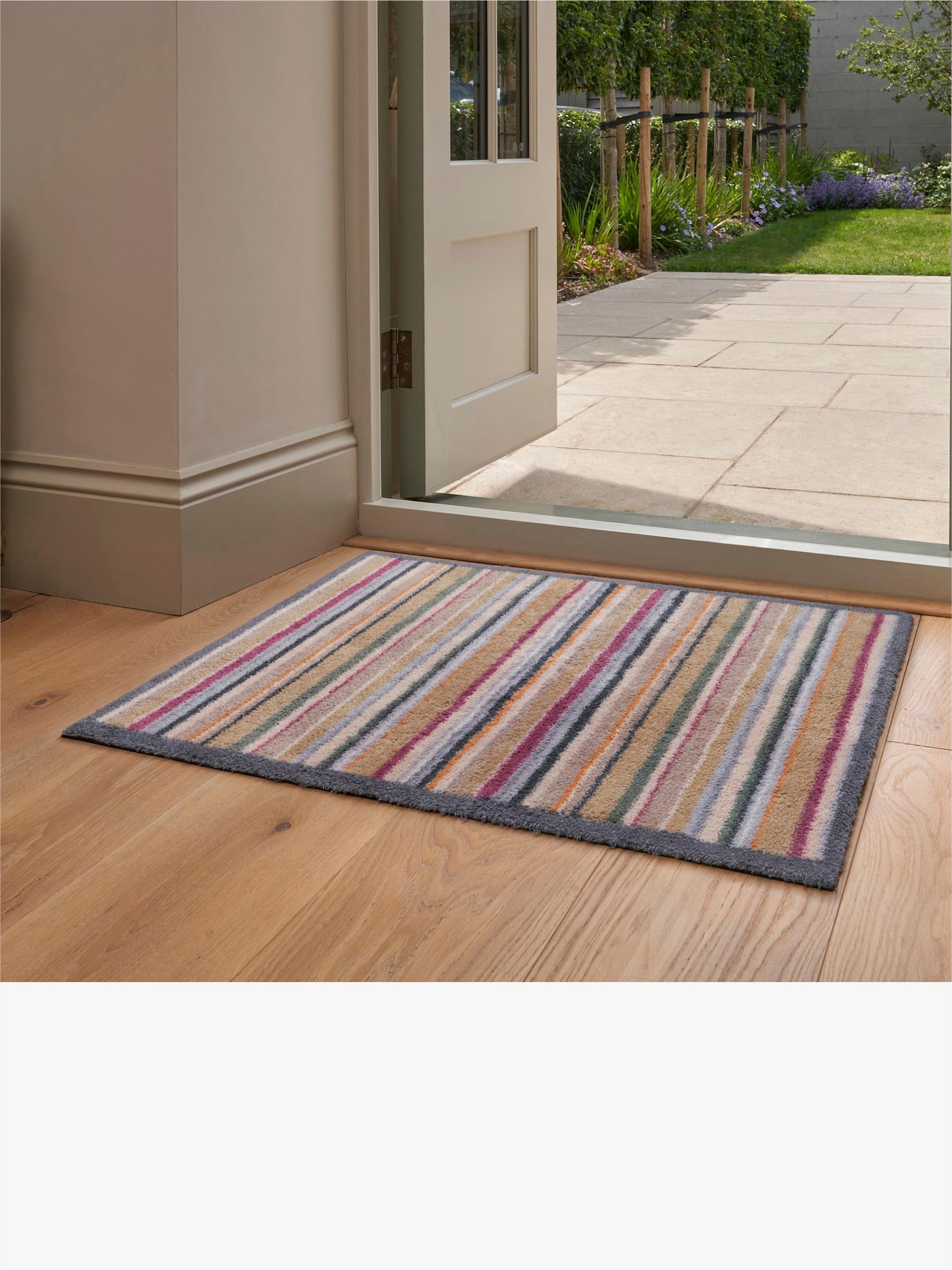 Turtle Mat Fußmatte - beige-bunt