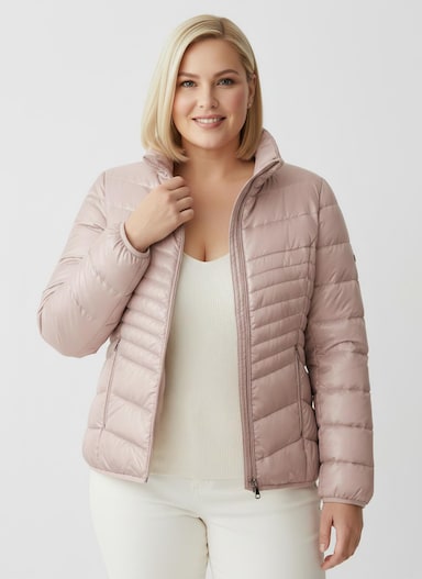 Steppjacke - puder