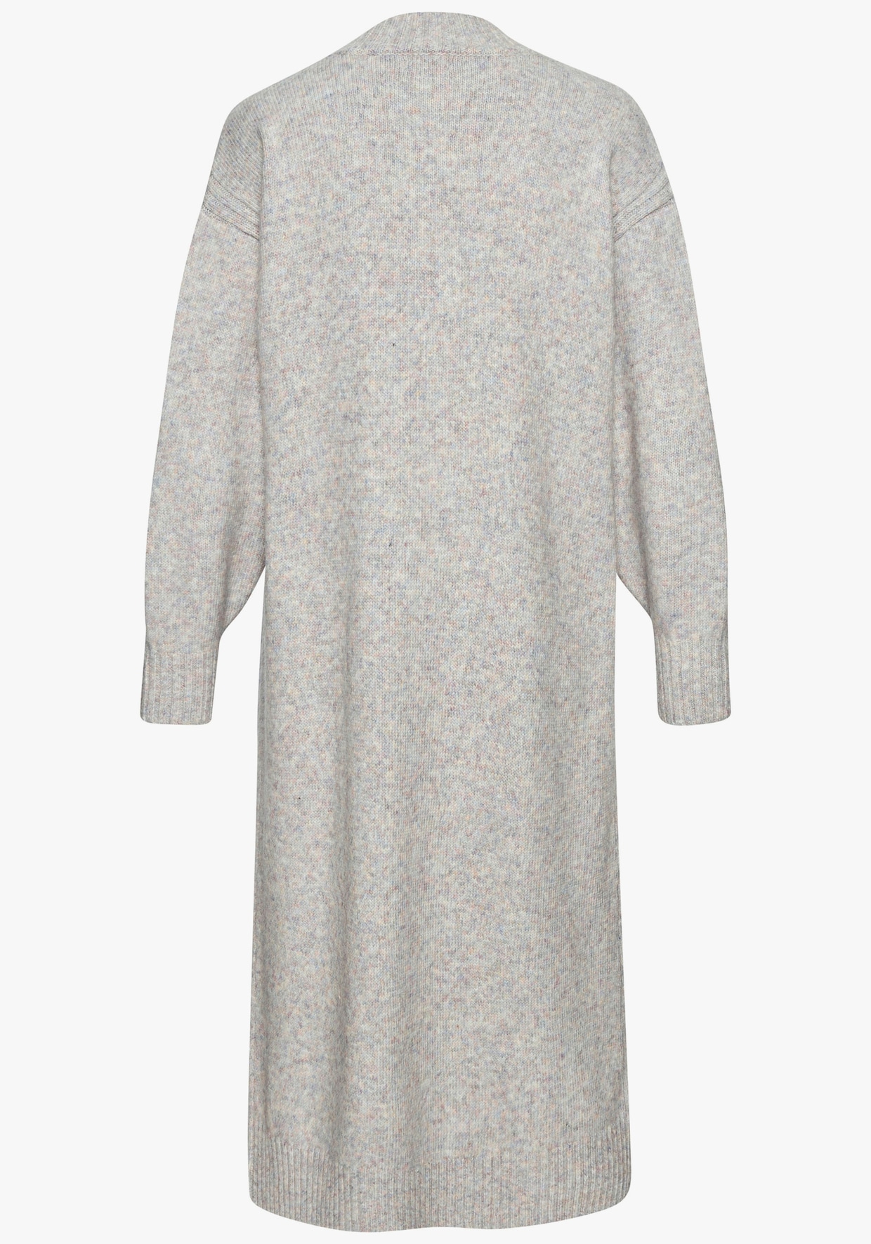 LASCANA Longstrickjacke - grau-multicolor