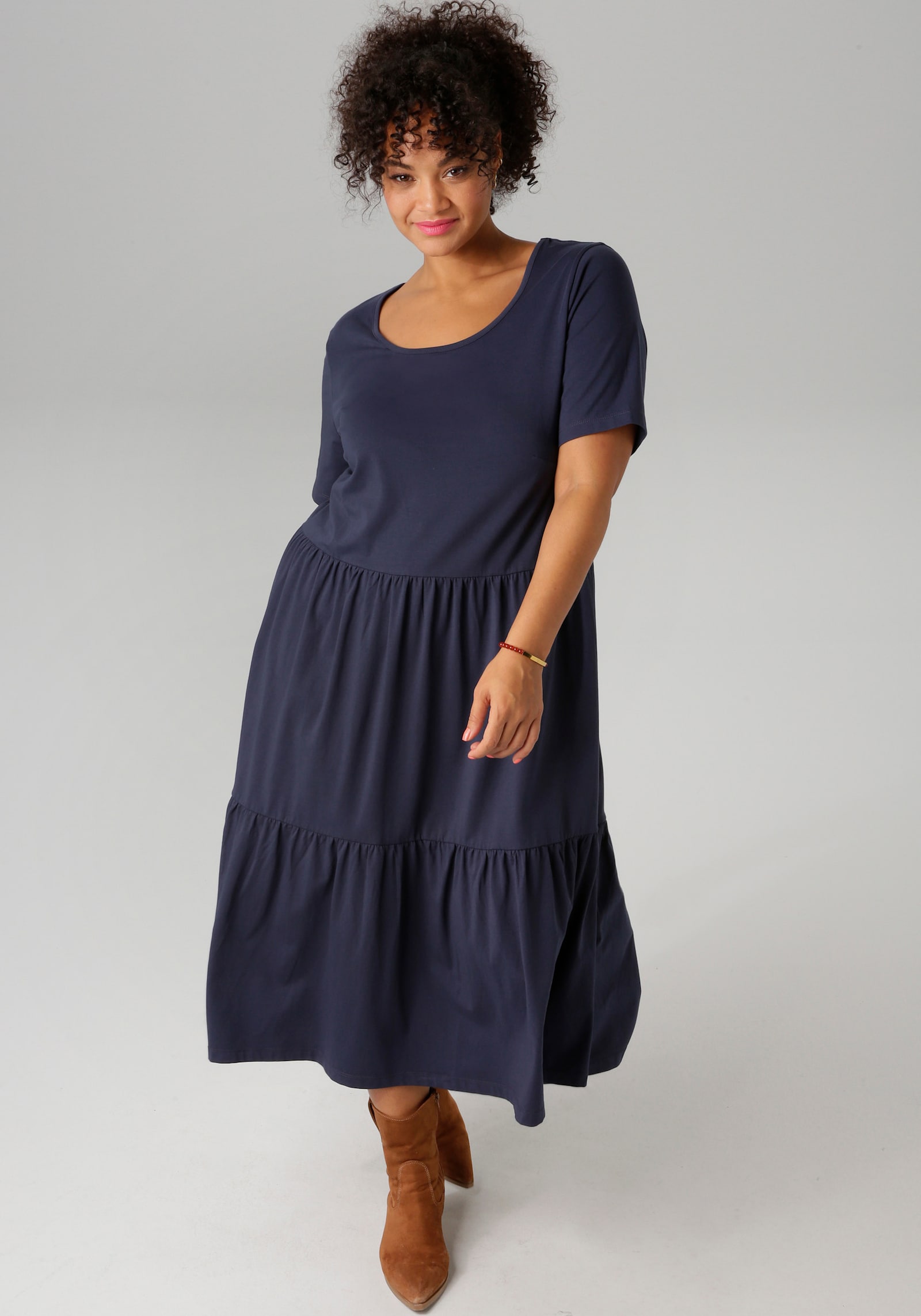 Aniston PLUS Sommerkleid - marine