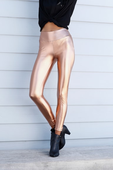 LASCANA Leggings - goldfarben