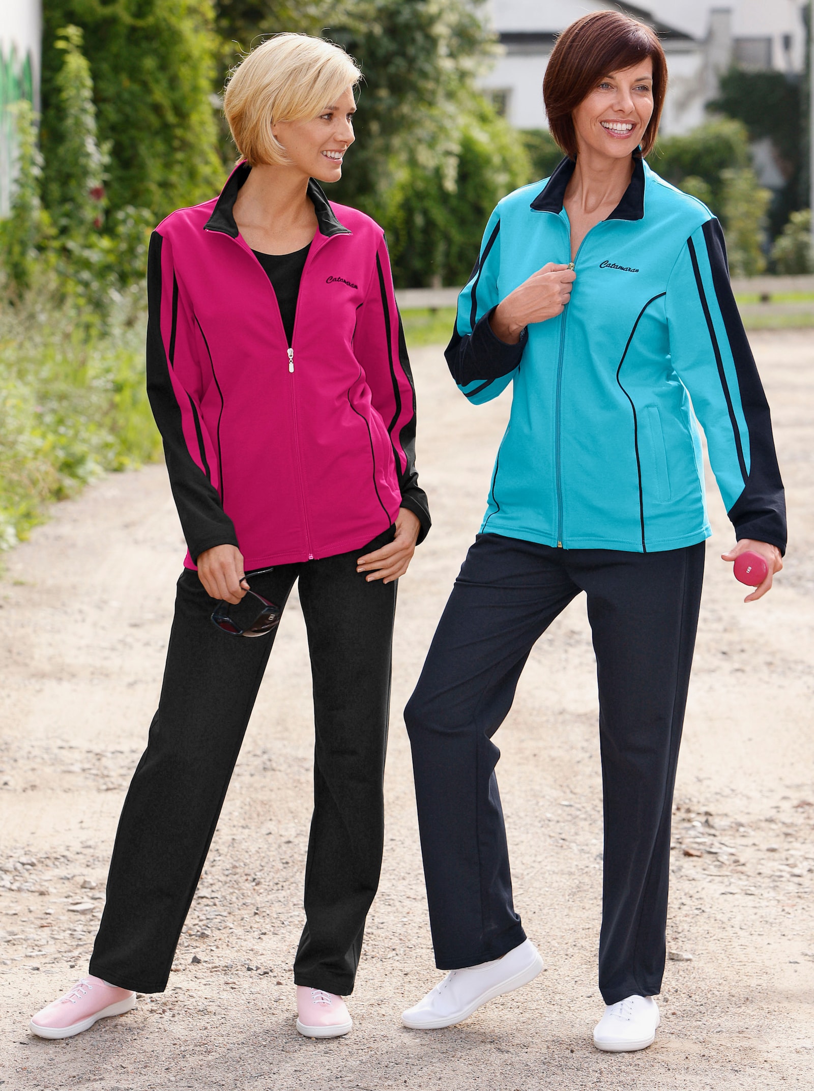 Catamaran Sports Vrijetijdspak van vormvast materiaal - pink/zwart