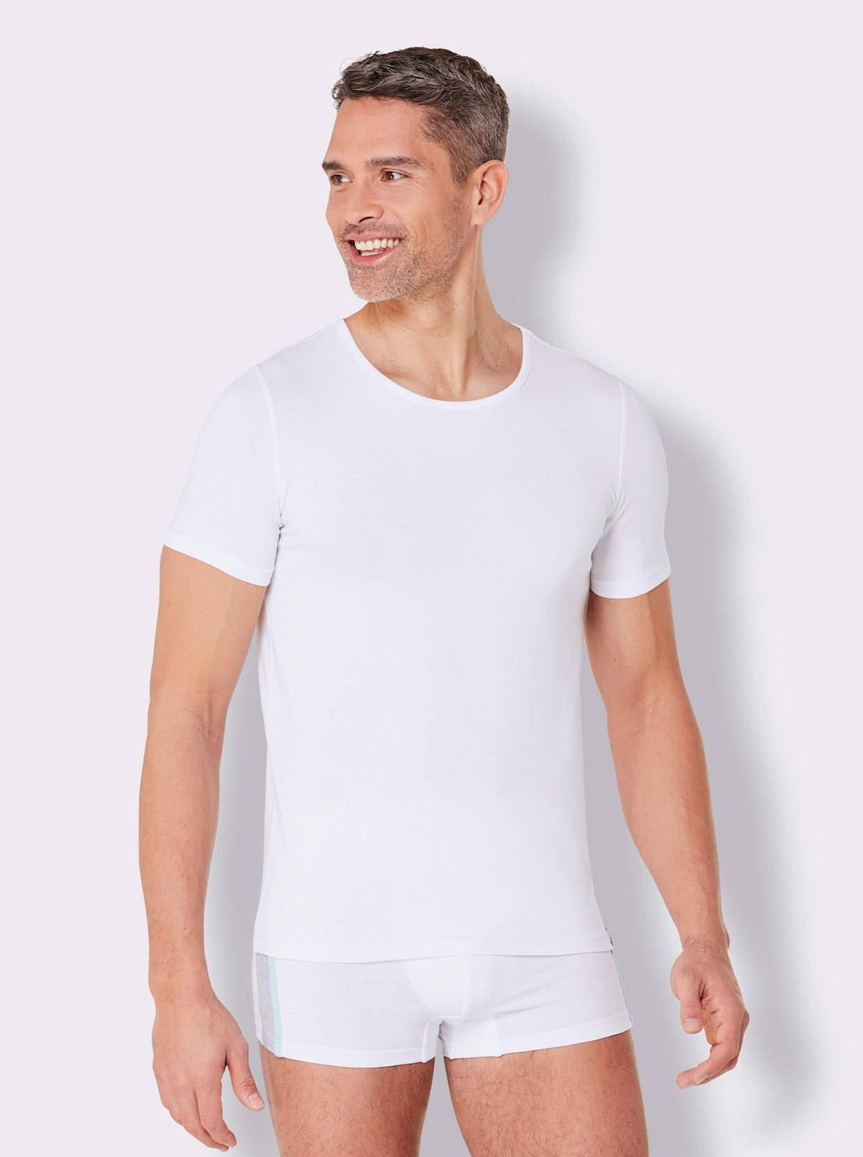 wäschepur men Shirt - weiss