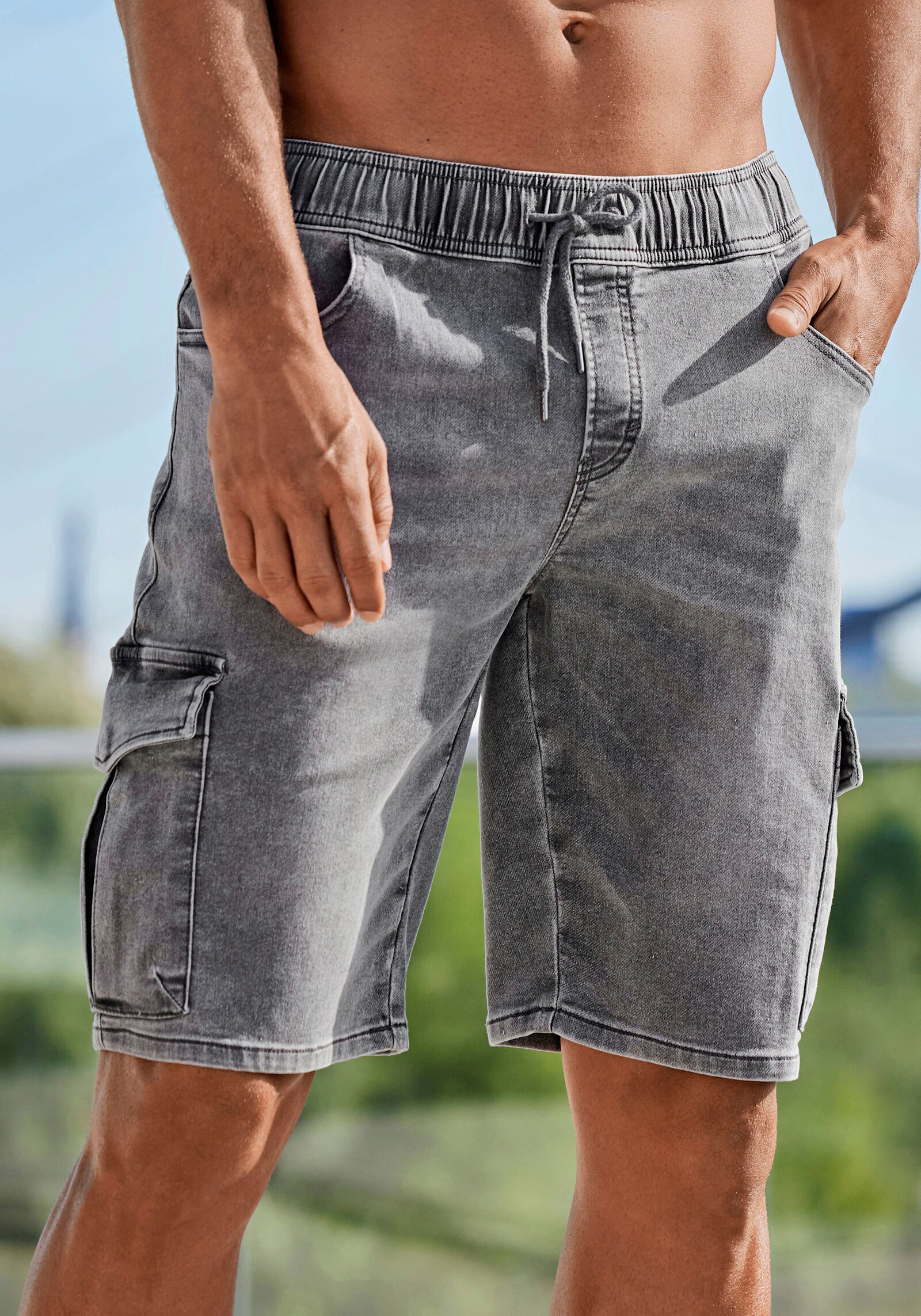 John Devin Shorts - grijs