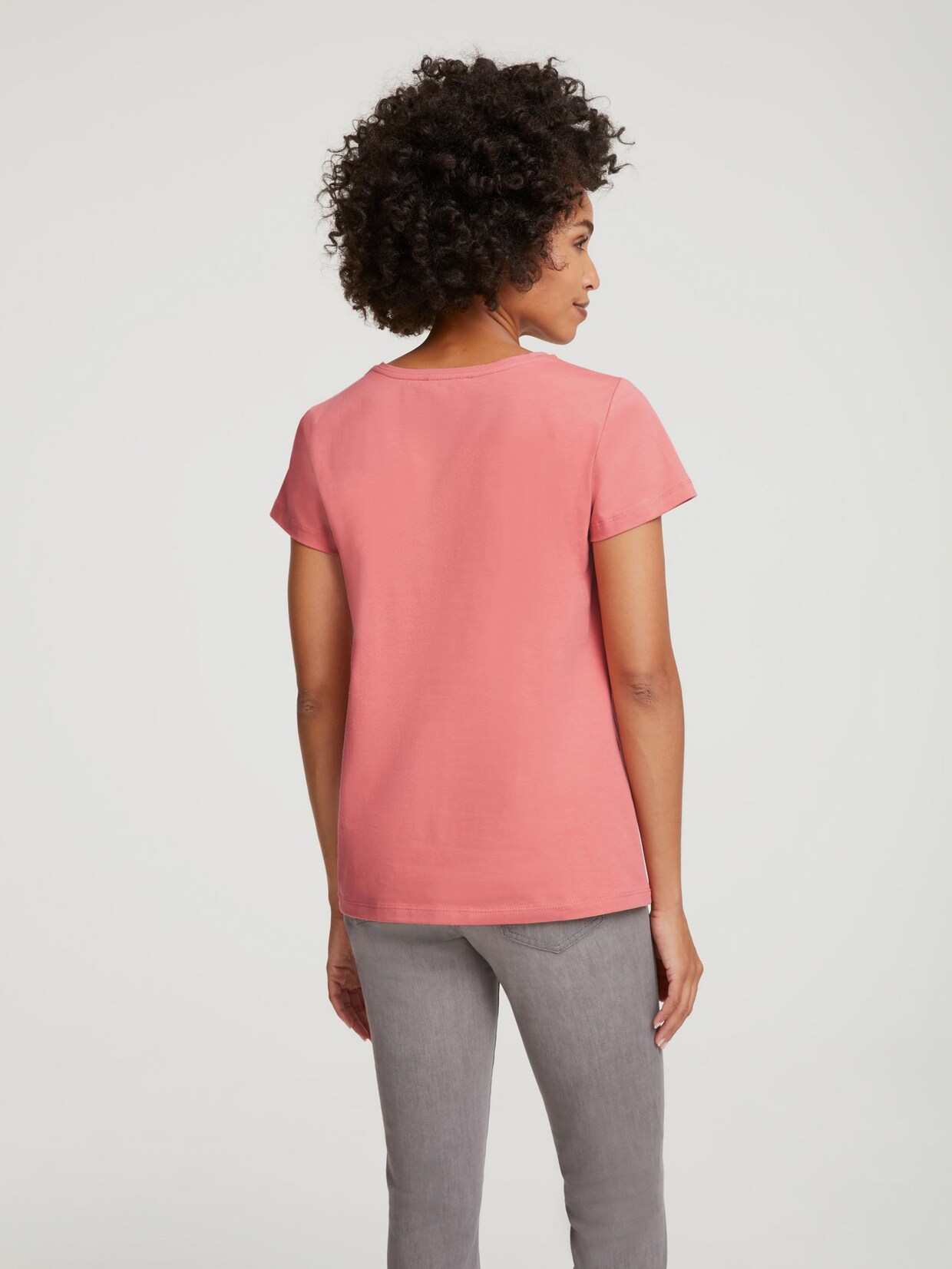 Linea Tesini Druck-Shirt - flamingo