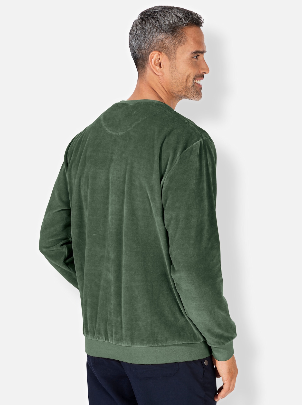 Catamaran Nicky-pullover - rietgroen