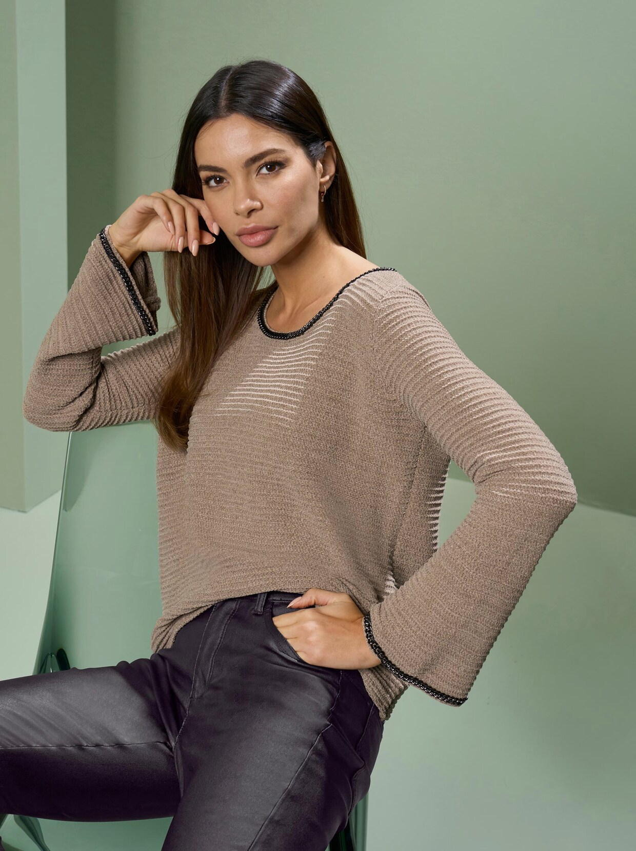 Rick Cardona Pullover - schlamm