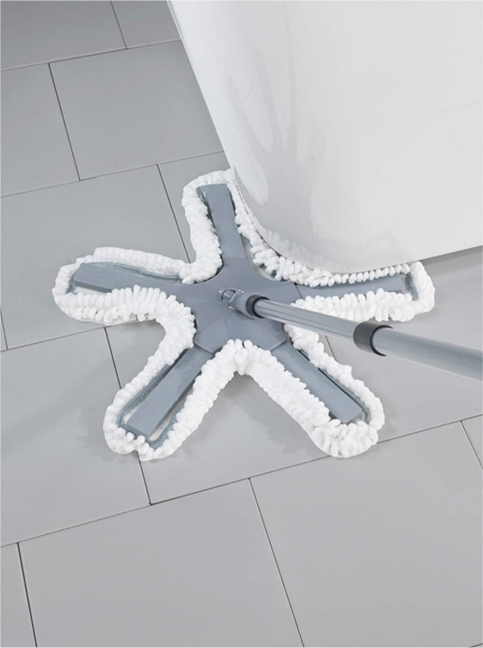 heine home Vloerwisserset - grijs/wit