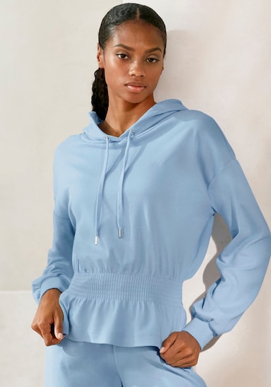 LASCANA Hoodie - hellblau