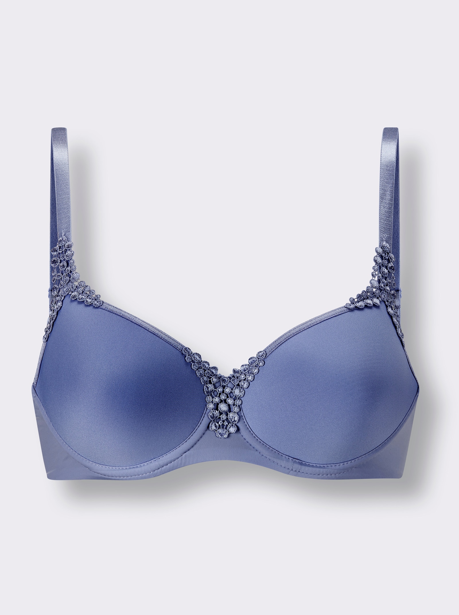 Viania T-Shirt-BH mit Bügel mit Spacer-Cups - himmelblau
