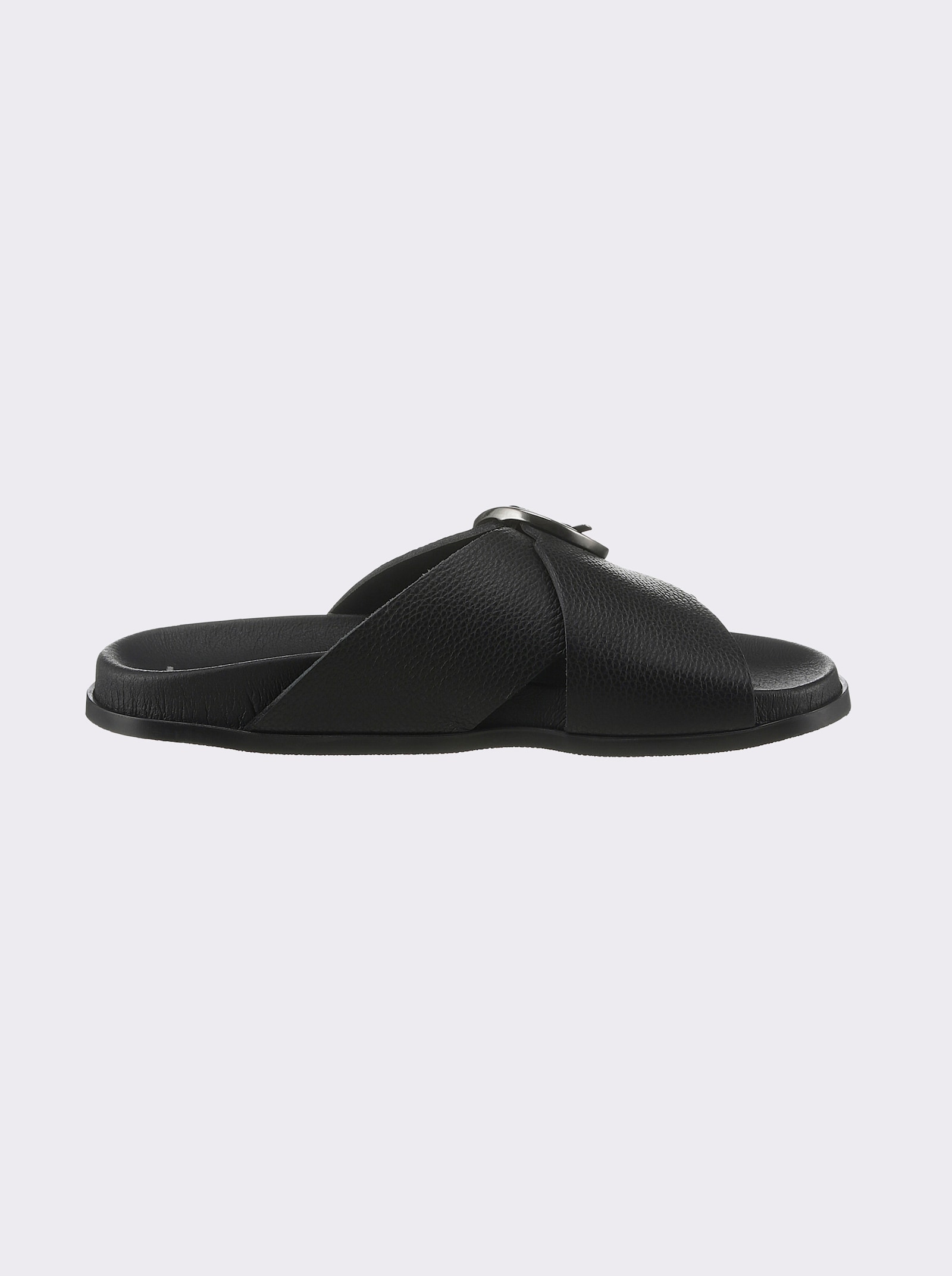 heine Slippers - zwart
