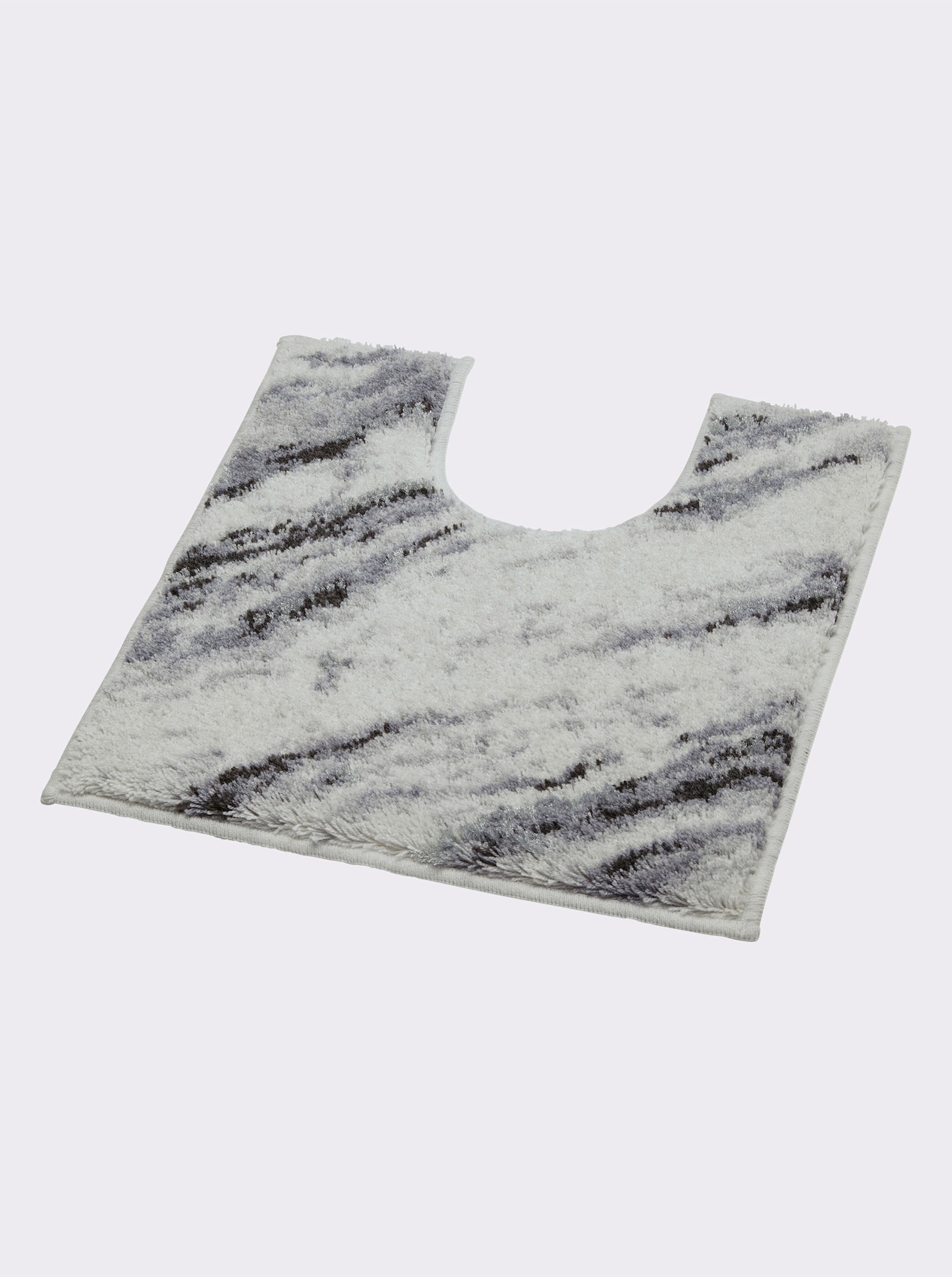 Grund Badematte - hellgrau