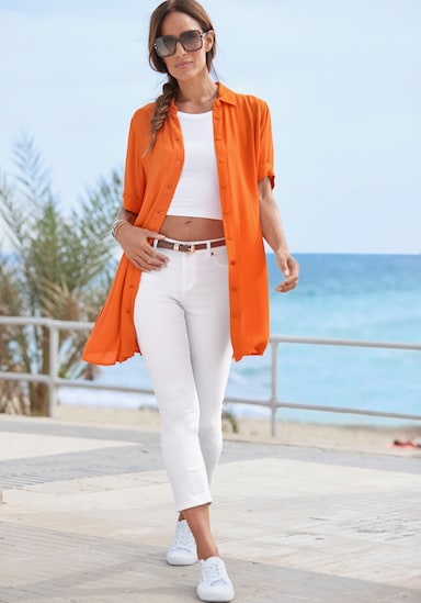 LASCANA Longbluse - orange