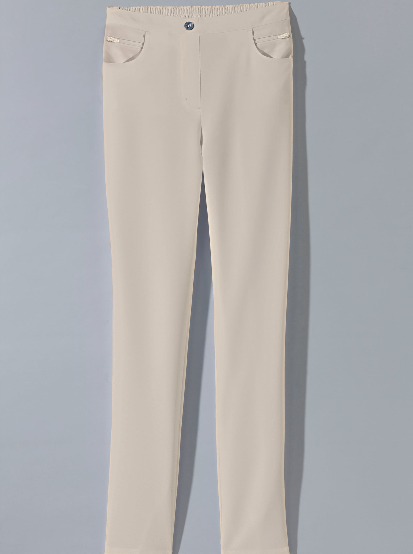 Bengalinhose mit Zierreißverschlüssen - sand
