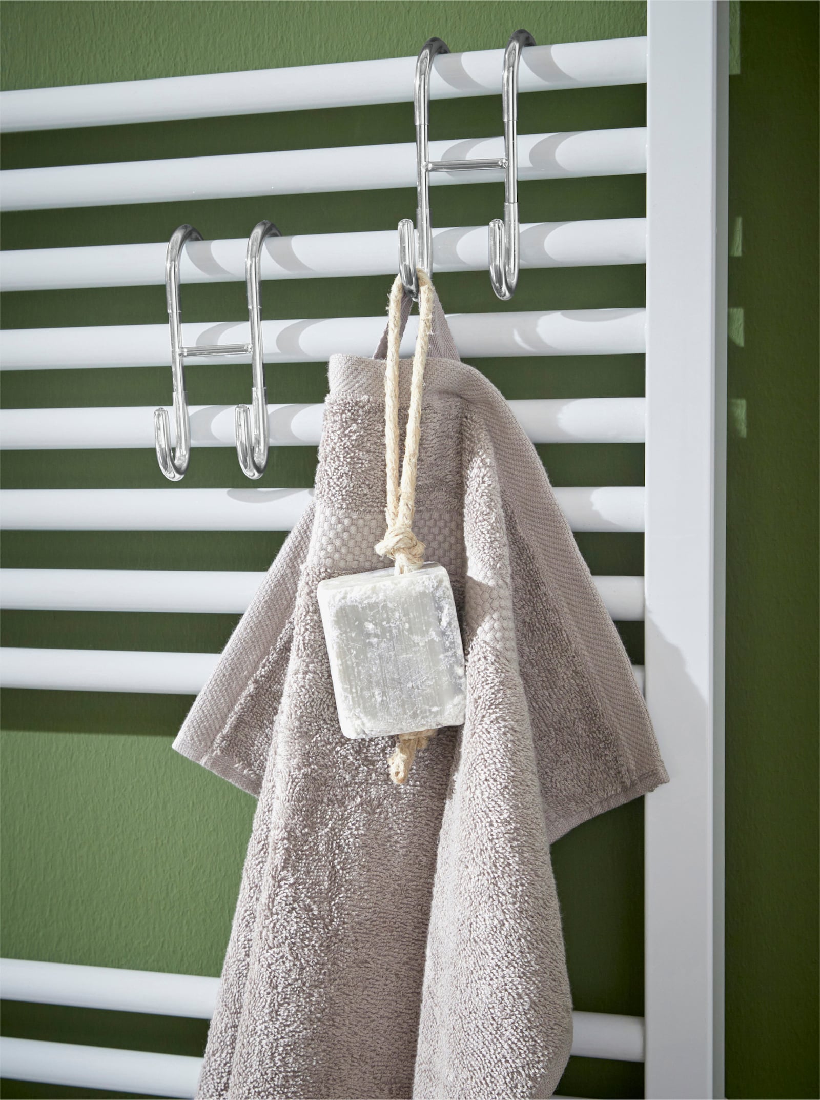 heine home Heizkörper-Haken - chromfarben