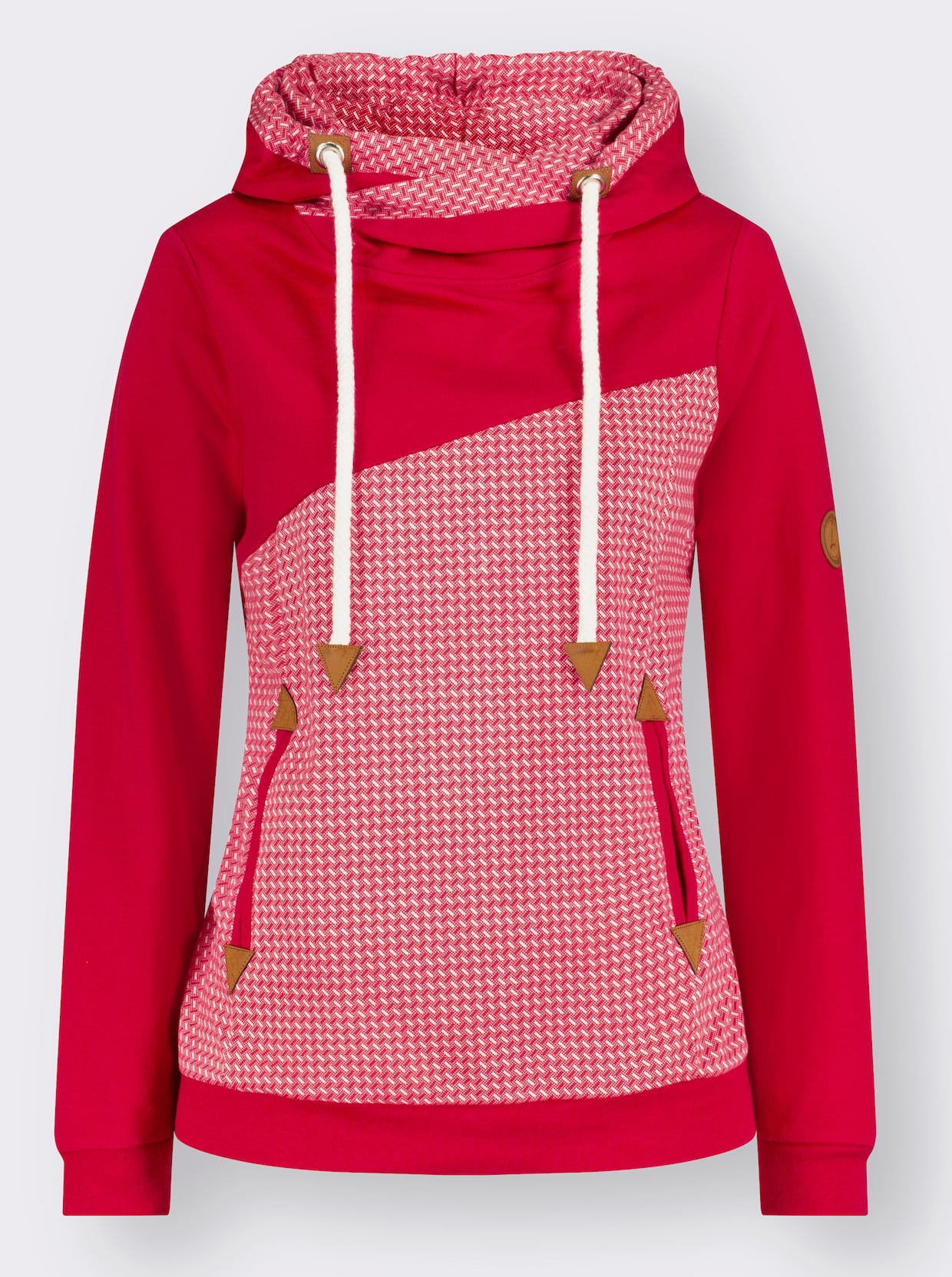 Sweatshirt - rood