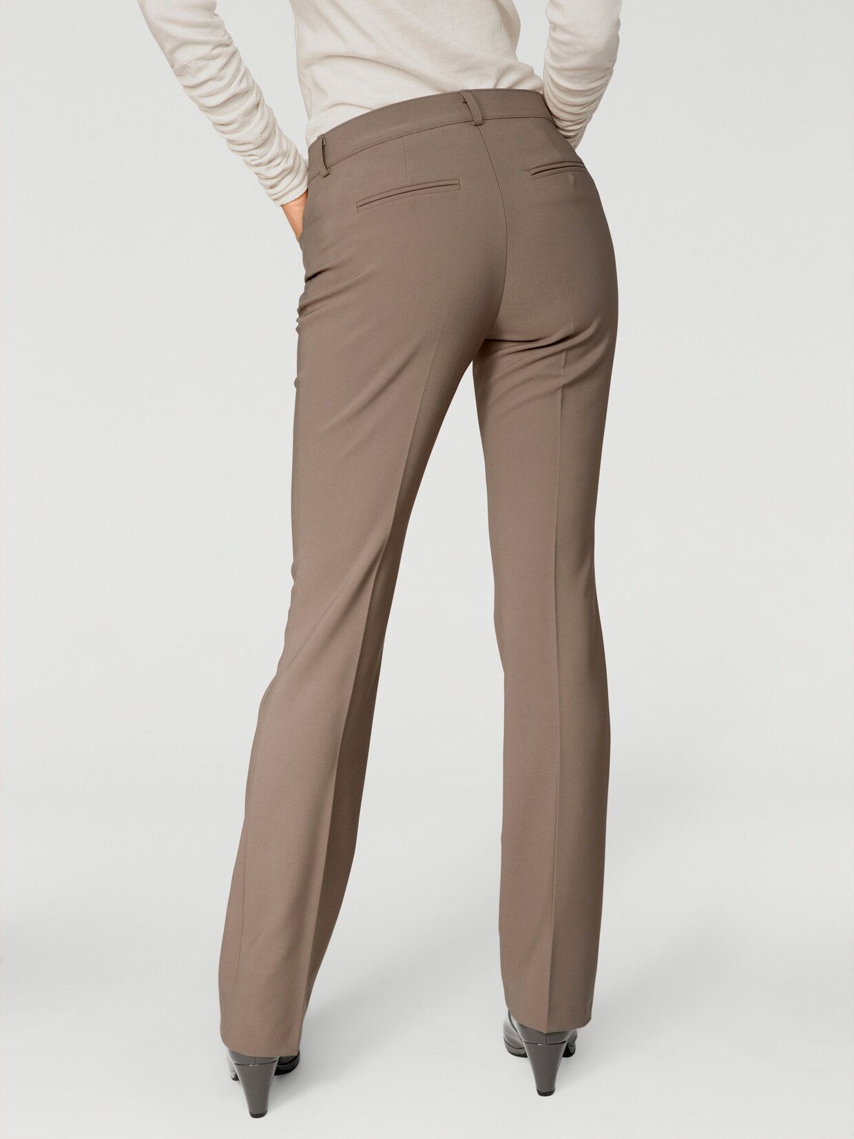 heine Broek - taupe