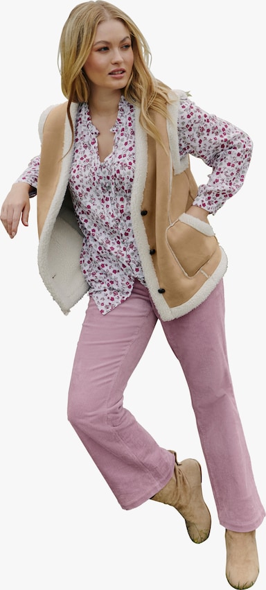 sheego Stiefelette - beige