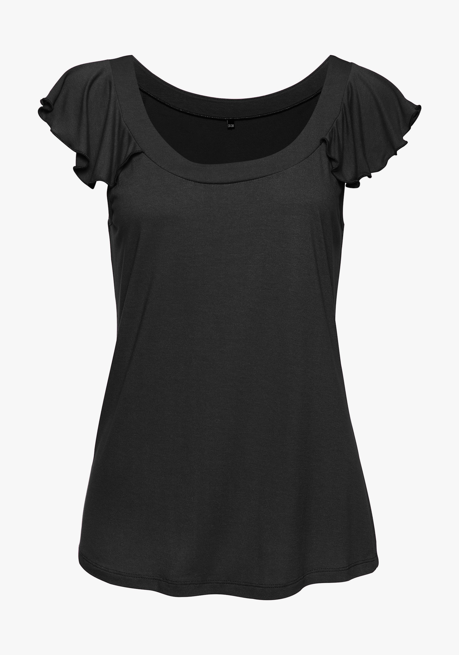 Vivance Rundhalsshirt - schwarz