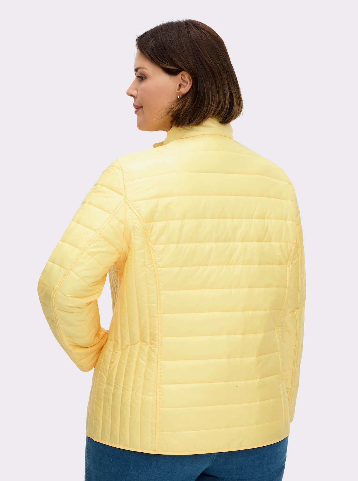 Steppjacke - zitrone