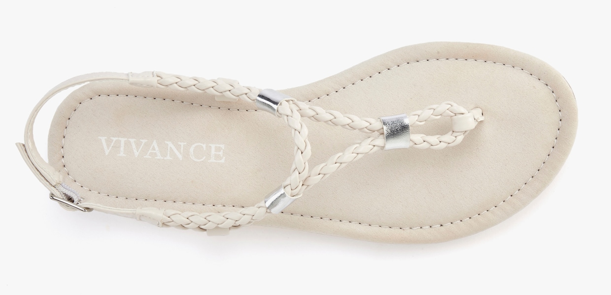 Vivance slipper - lichtbeige