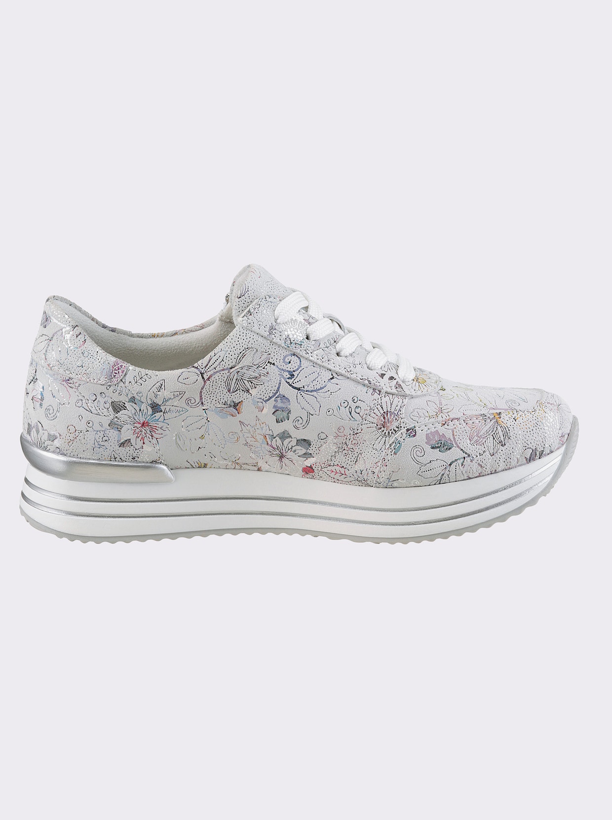 Remonte Sneaker - hellgrau-bedruckt