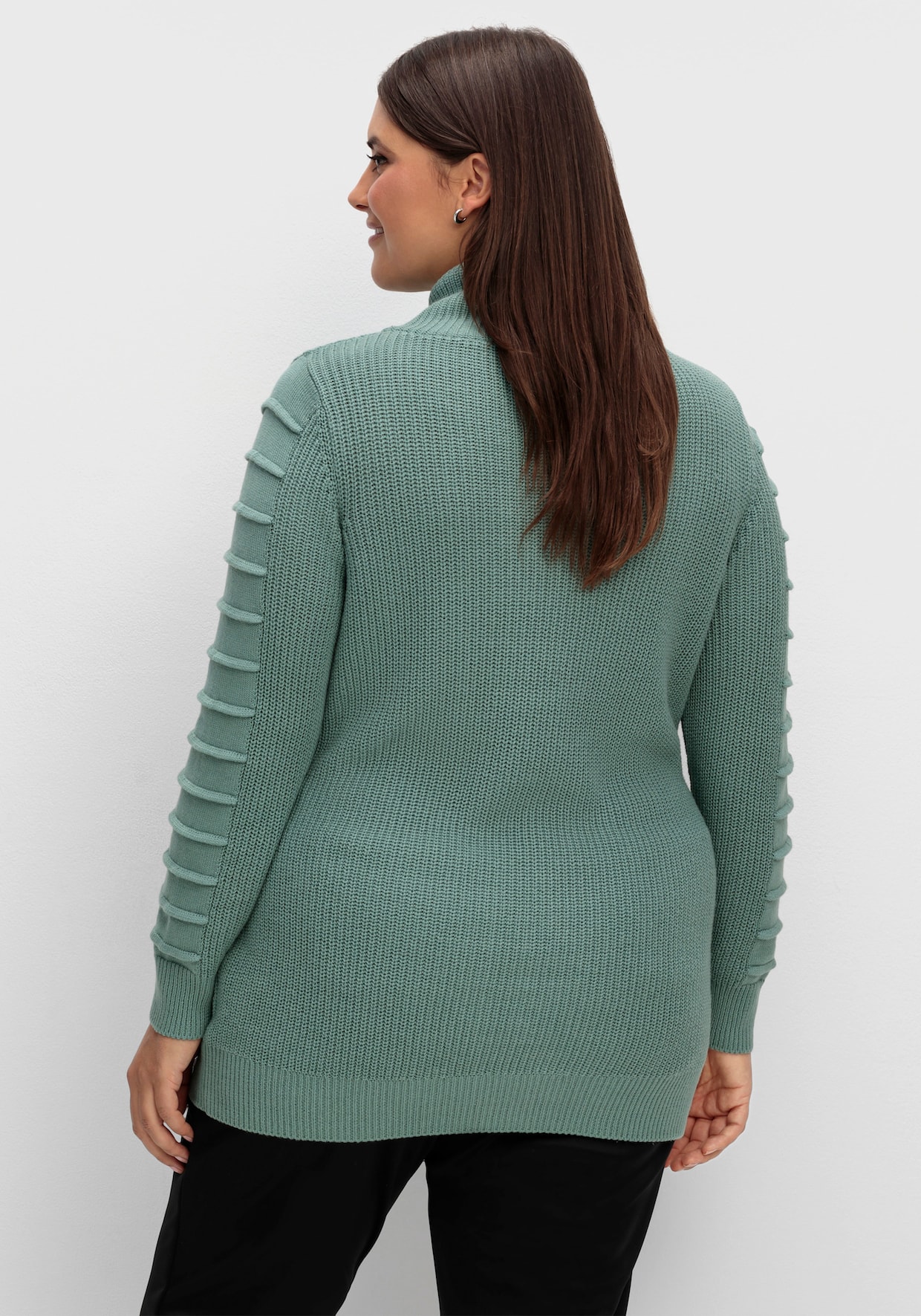 Longpullover - jade
