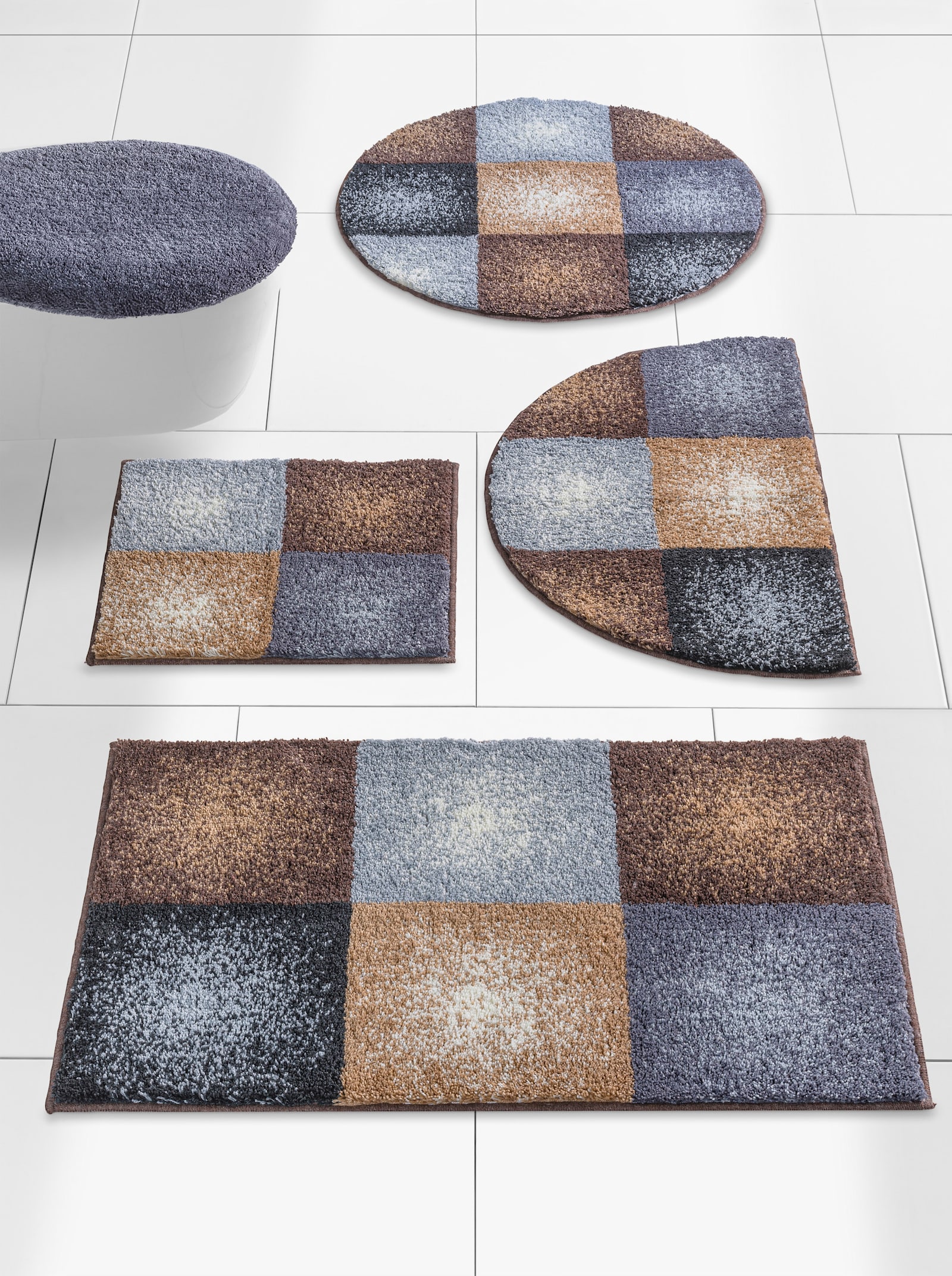 heine home Badematte - braun-grau