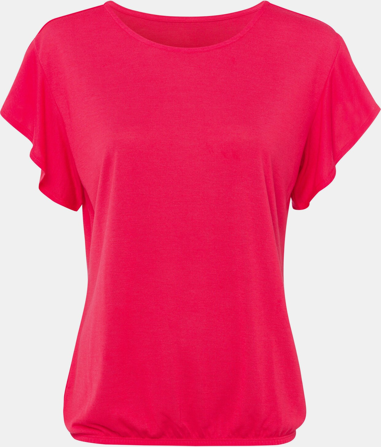 LASCANA T-Shirt - rot, schwarz