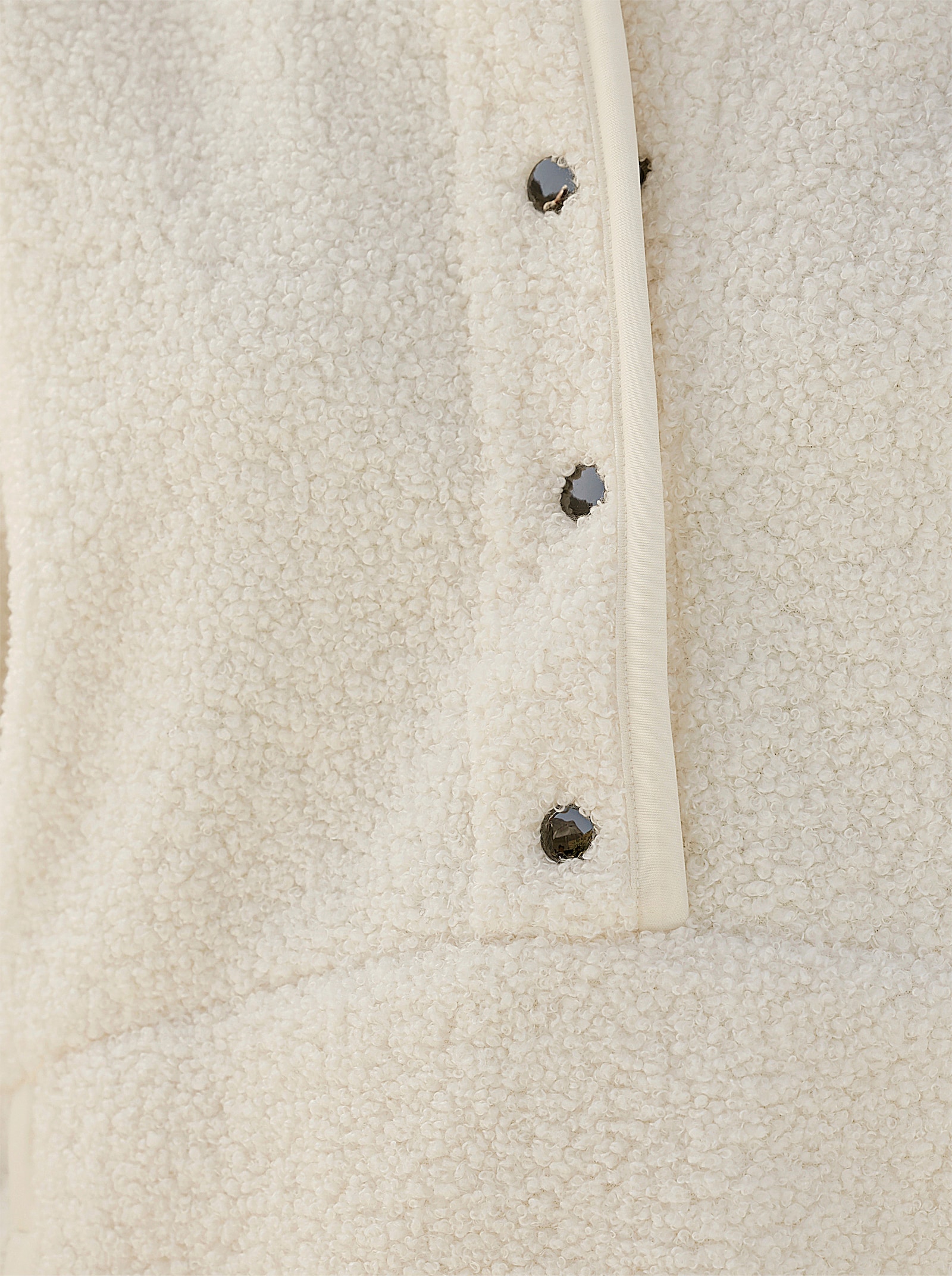 heine Wendeshirt aus Teddy-Fleece - champagner