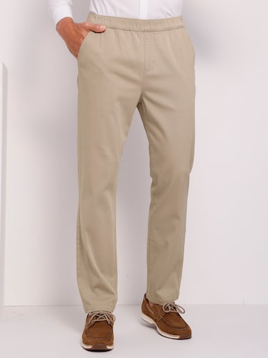 Schlupfjeans - beige